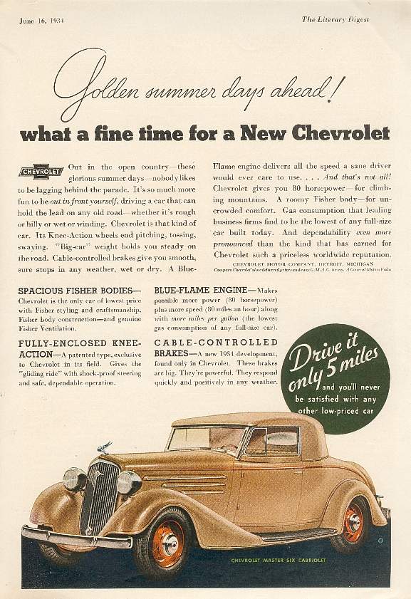 1934 Chevrolet 9